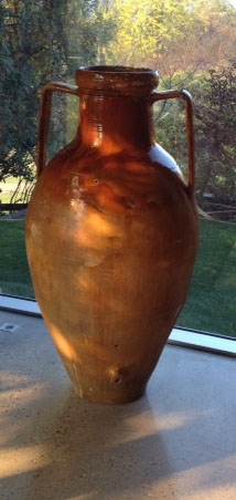 Image of Italian 19th Century Olive Oil pot