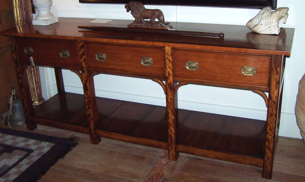 Image of Kauri 17th Century style bespoke serving table