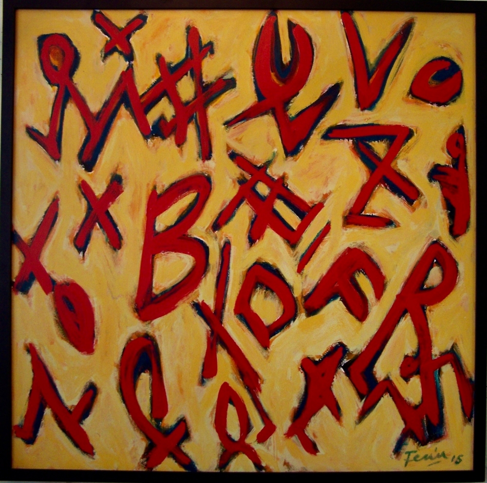 Image of Fatu Feu'u Acrylic on Canvas 2015