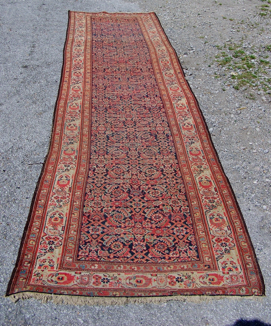 Image of Feraghan hand knotted runner