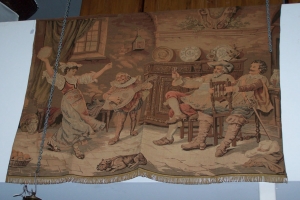 Image of Tapestry Victorian Tavern scene