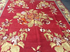 Image of Moldovian Floral Kilim large