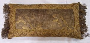 Image of Italian 19th Century tapestry cushion