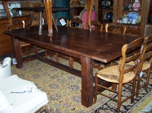 Image of Refectory Oak Dining Table