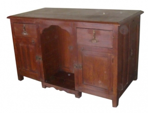 Image of Teak Partners Desk